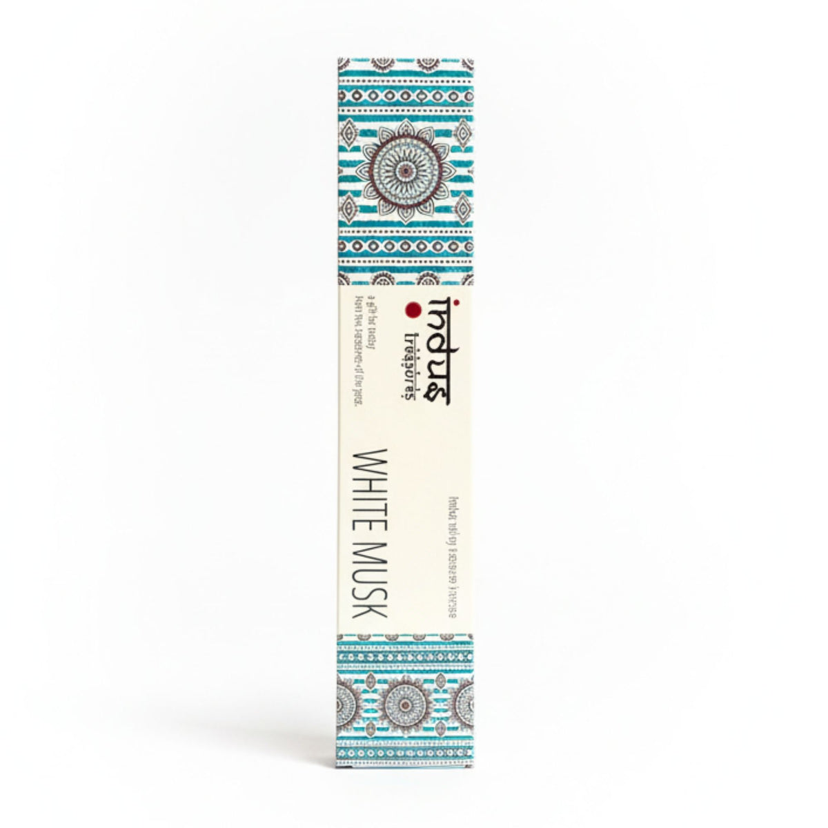 Incenso in bastoncini Tesori dell’Indo — Muschio bianco — 15 g
