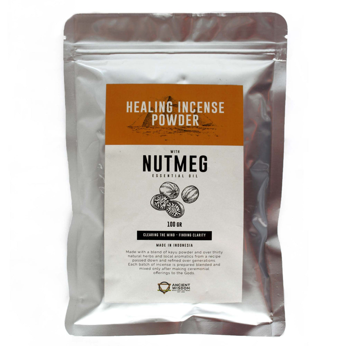 Incenso in polvere — Noce moscata 100 g