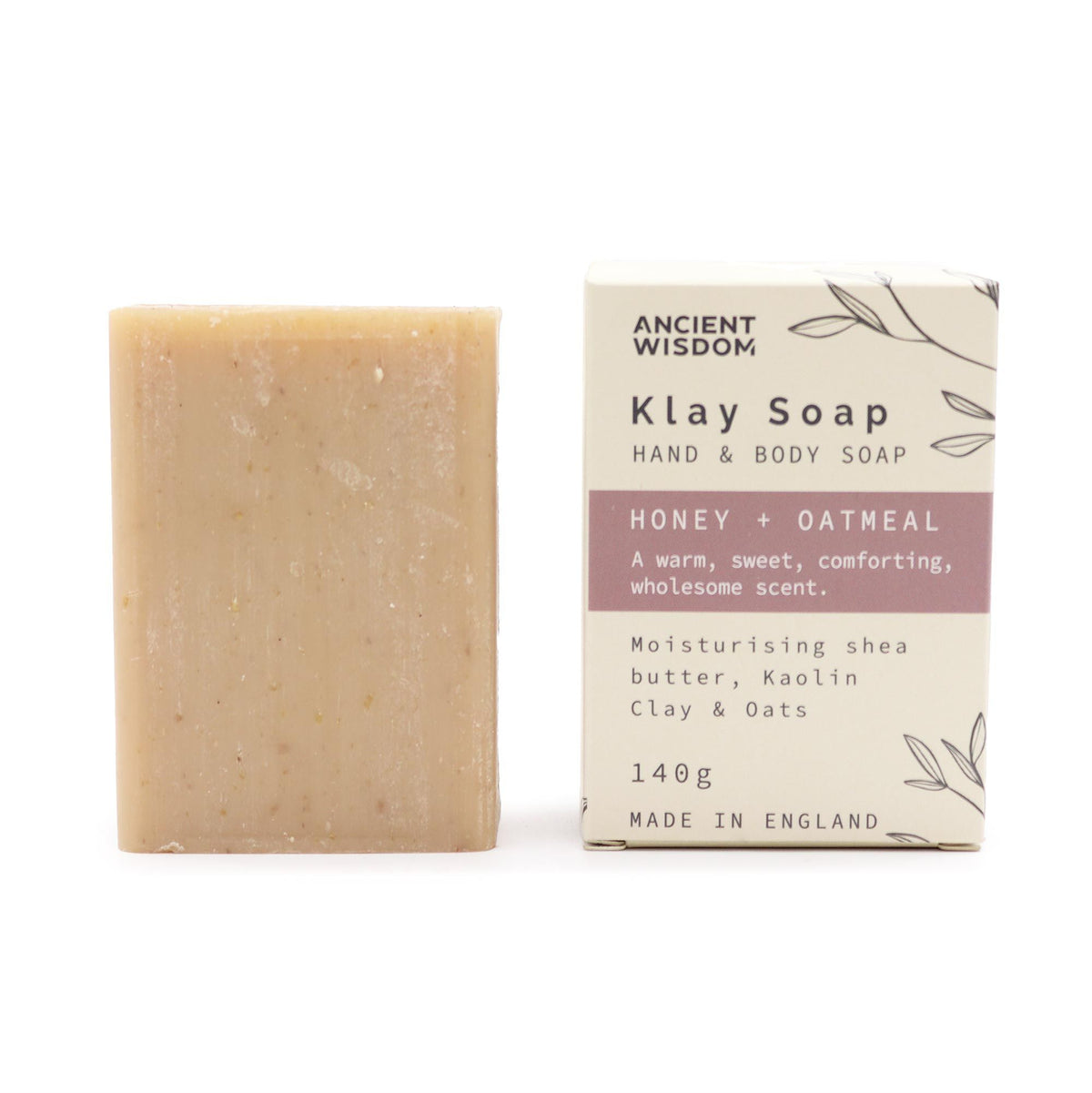 Sapone Klay — Miele e avena