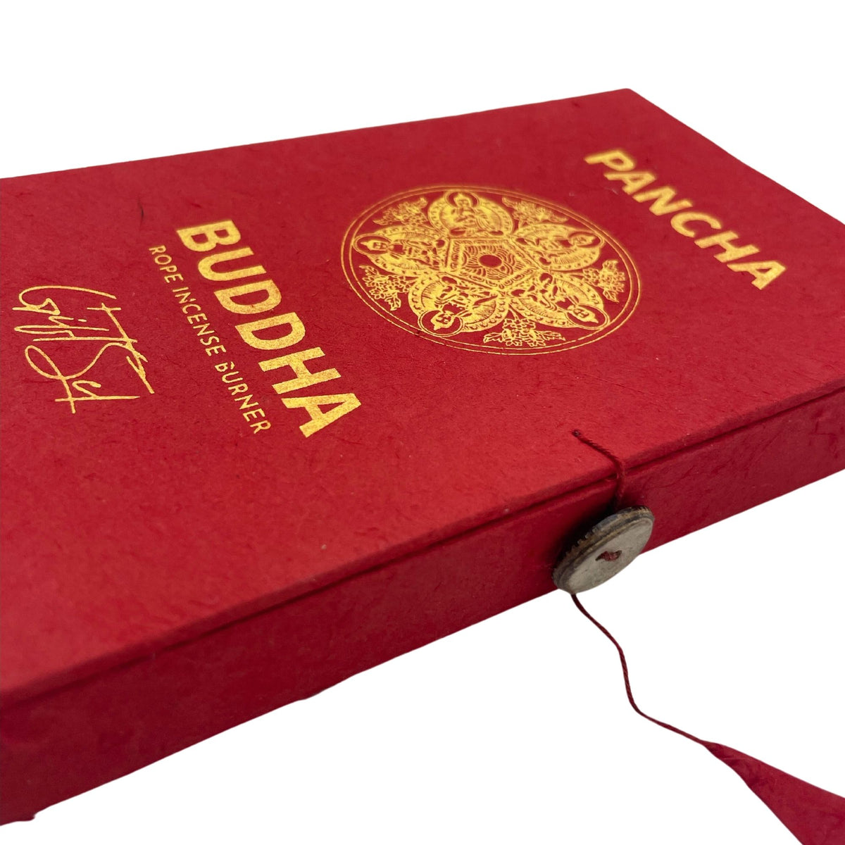 Set incenso a corda e portaincenso — Cinque Buddha