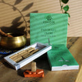 Set 15 mattoncini di incenso e bruciatore — Legno e patchouli