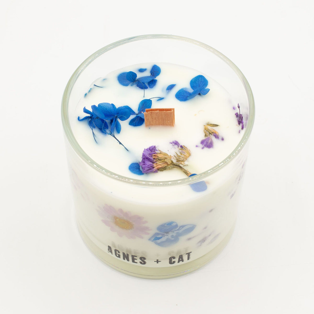 Candela botanica in cera di soia Agnes + Cat — Brughiera