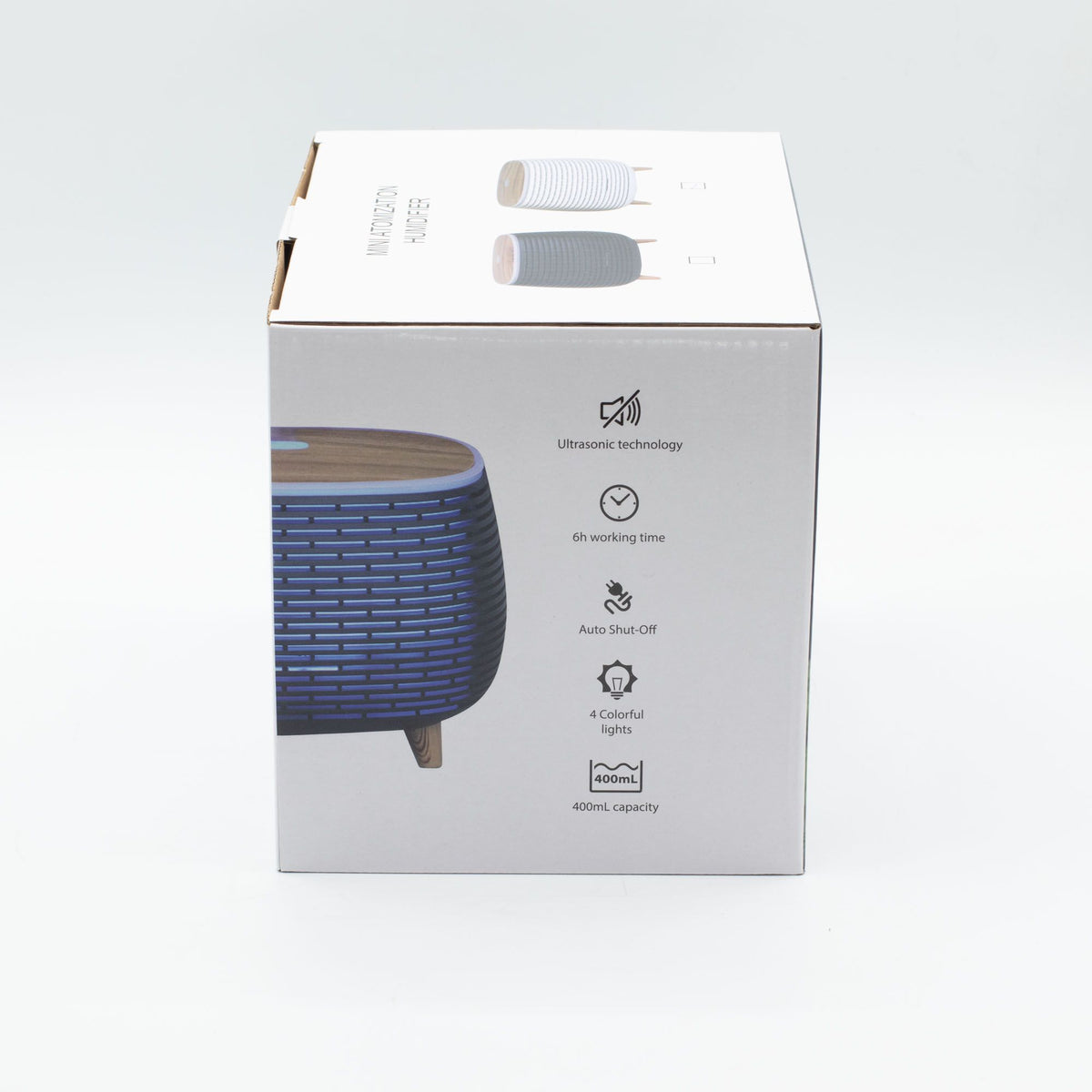 Diffusore a ultrasuoni — Design a coste — 400 ml