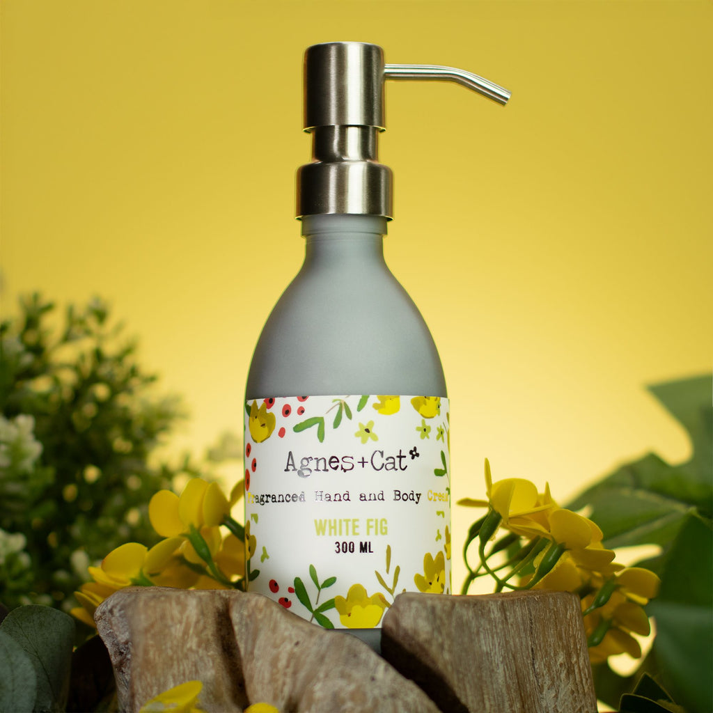 Crema mani e corpo Agnes + Cat — Fico bianco — 300 ml
