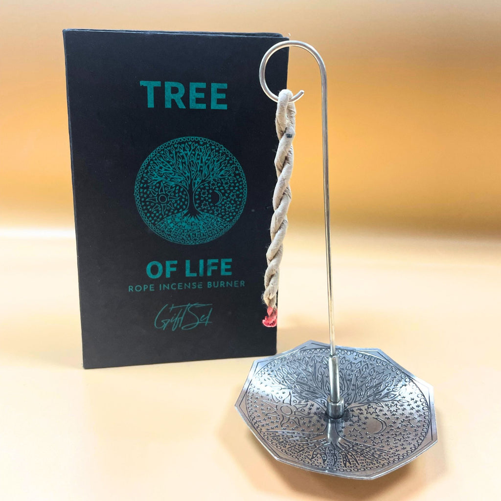 Set incenso a corda e portaincenso — Albero della Vita