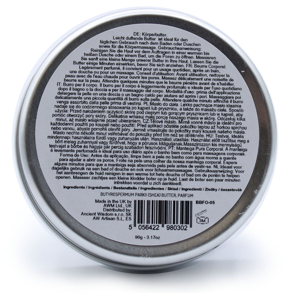 Burro corpo profumato al karité — Dolce fragola — 90 g