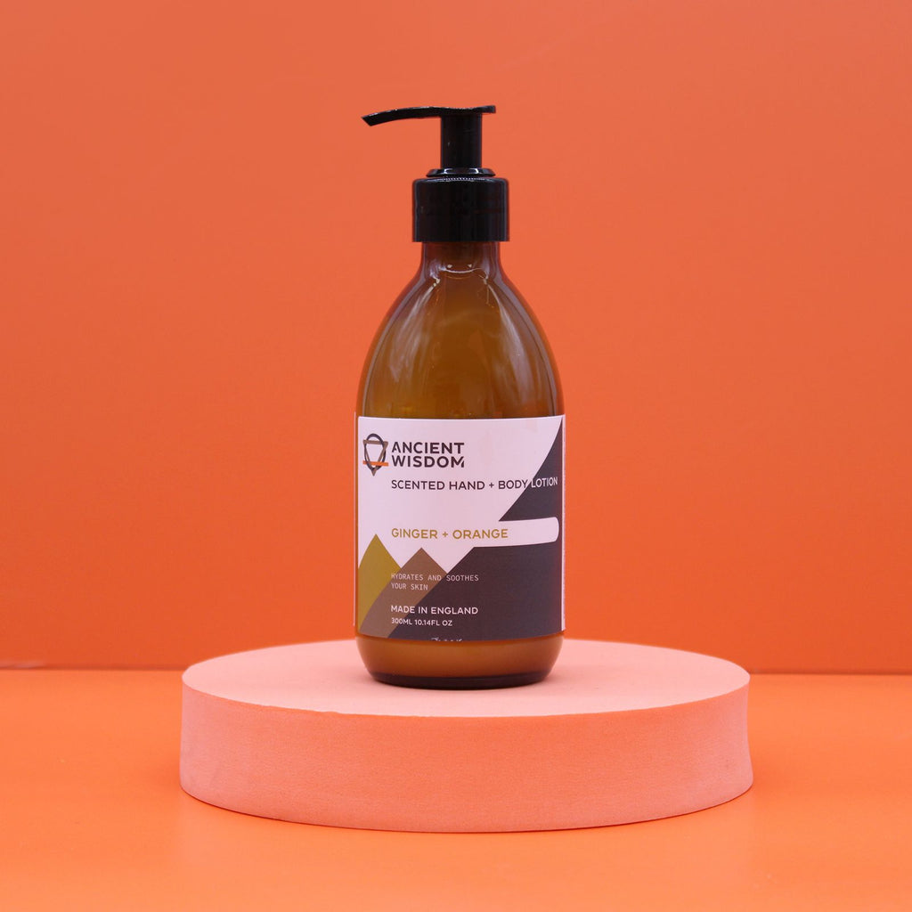 Lozione mani e corpo — Zenzero e arancia — 300 ml