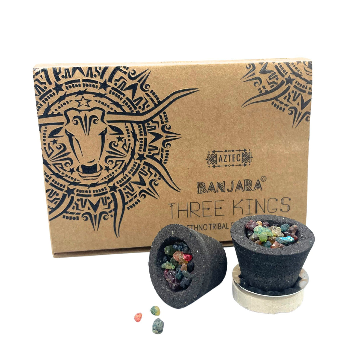 Coppette di resina Banjara — I tre Magi