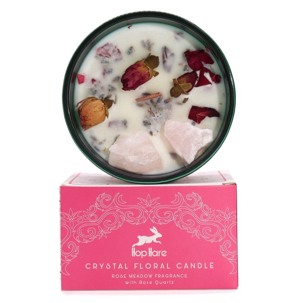 Candela Hop Hare con cristalli — Gli Amanti