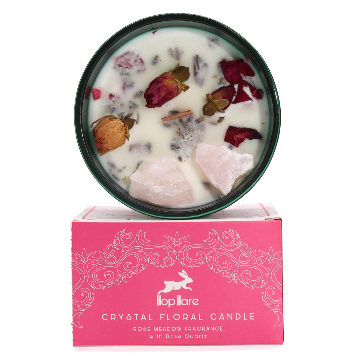 Candela Hop Hare con cristalli — Gli Amanti
