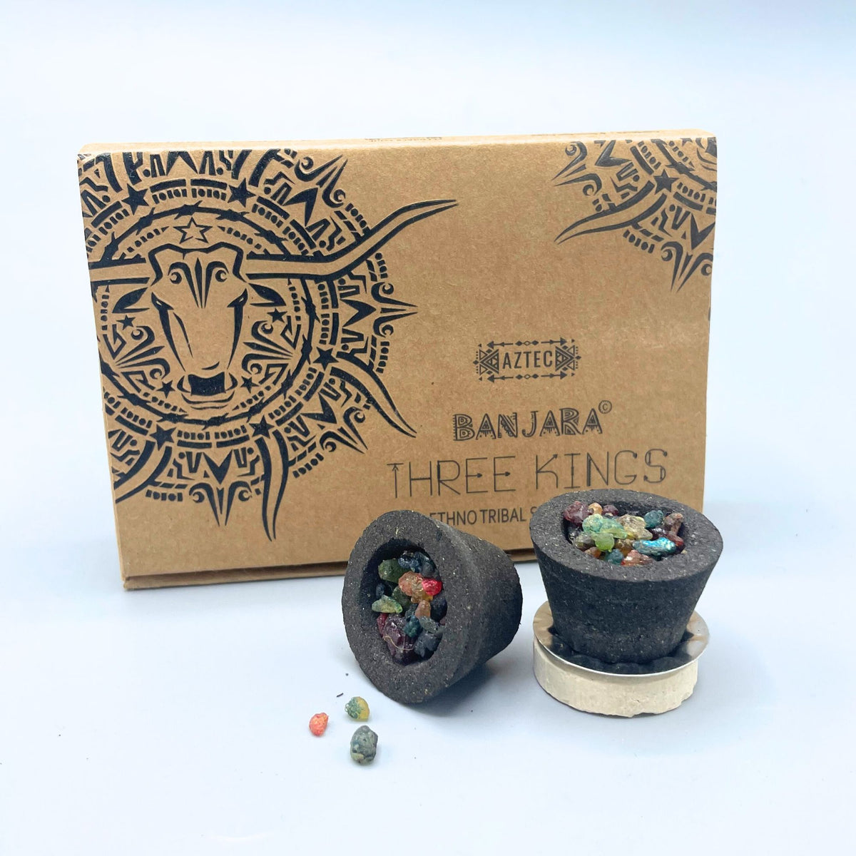 Coppette di resina Banjara — I tre Magi