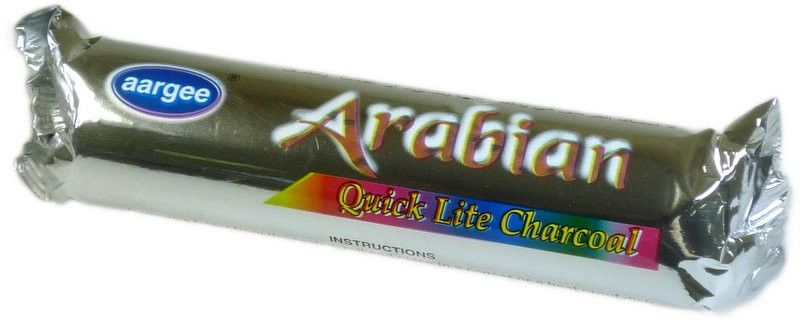 Carboncini per incenso — 10 pezzi