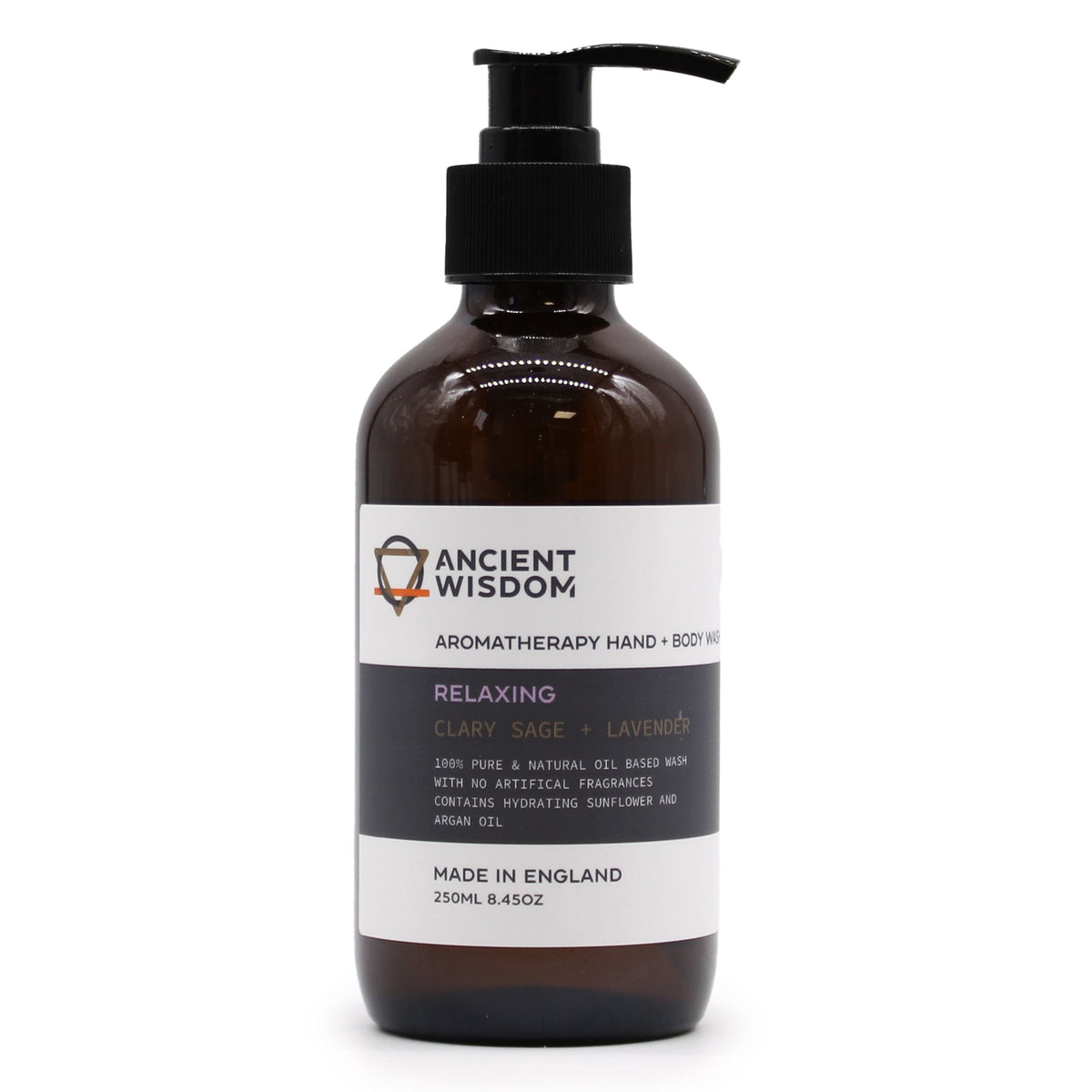 Detergente mani e corpo — Salvia sclarea e lavanda — 250 ml