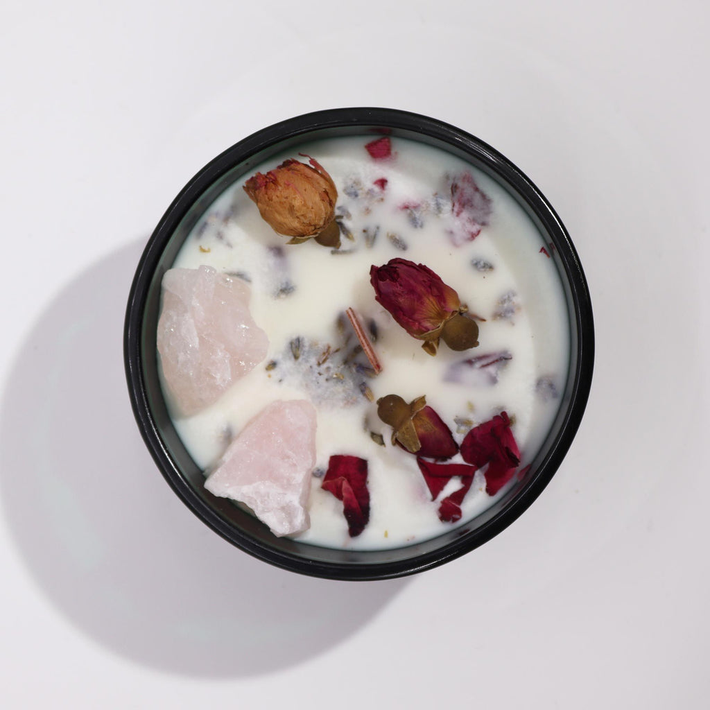 Candela Hop Hare con cristalli — Gli Amanti