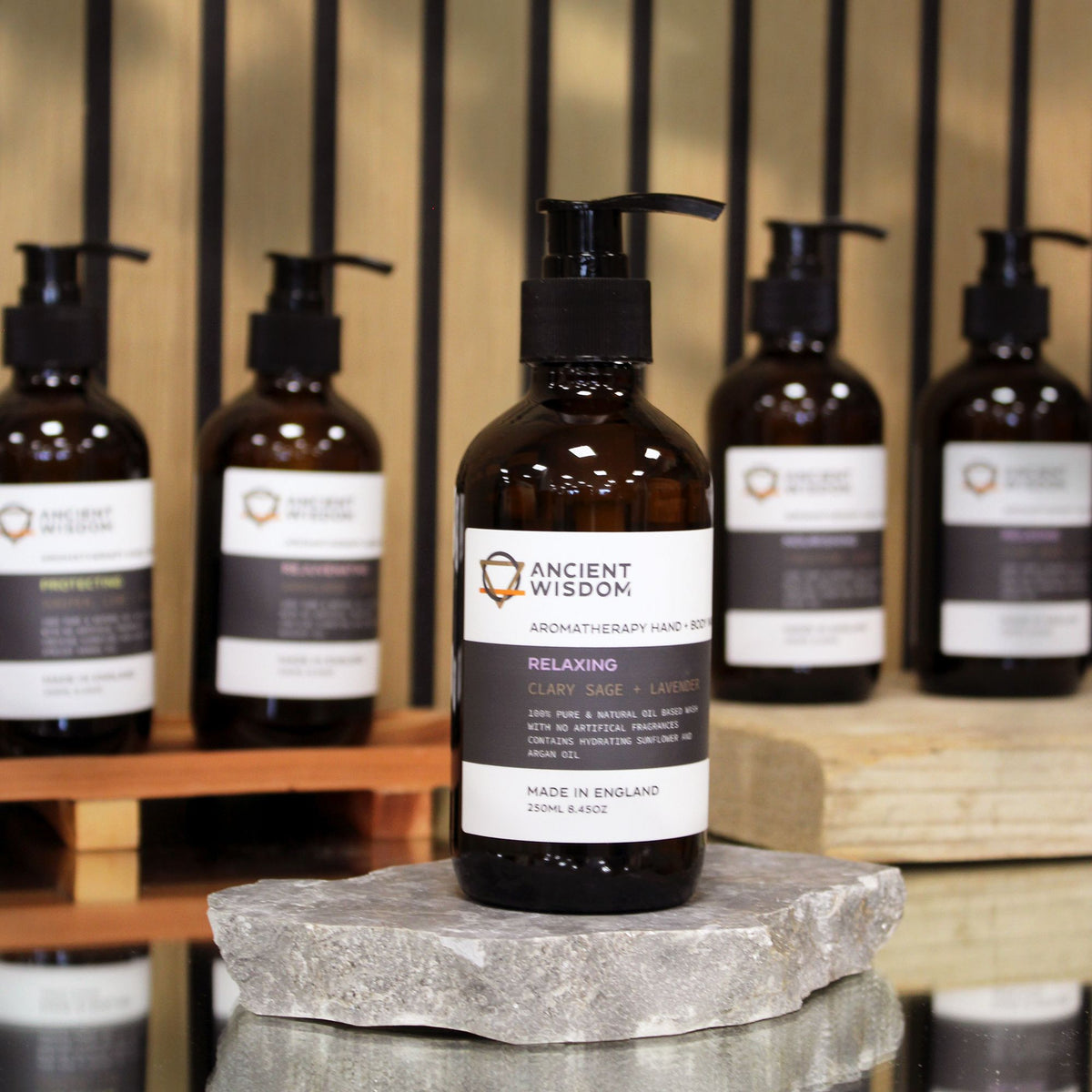 Detergente mani e corpo — Salvia sclarea e lavanda — 250 ml