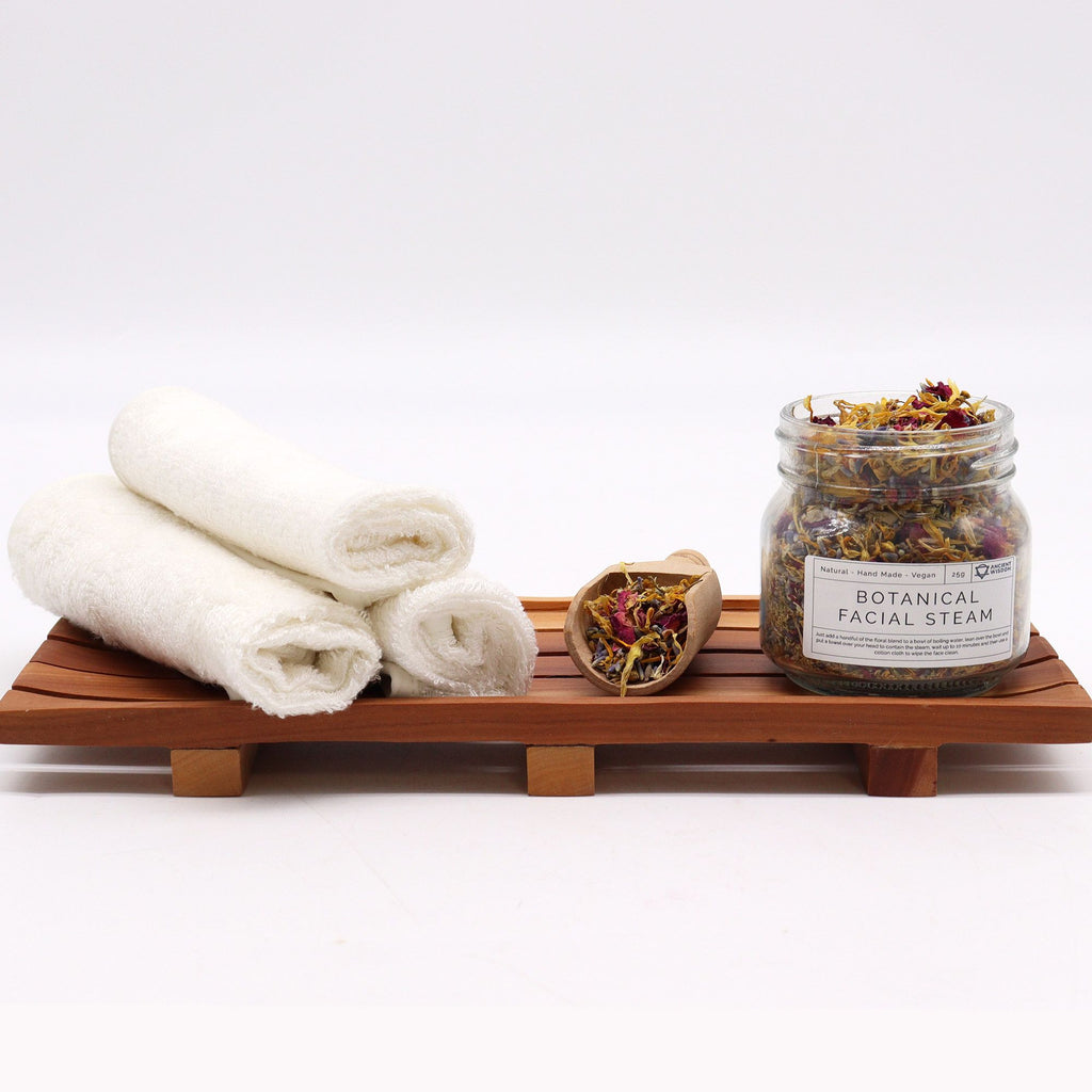 Miscela botanica per bagno di vapore viso — 25 g