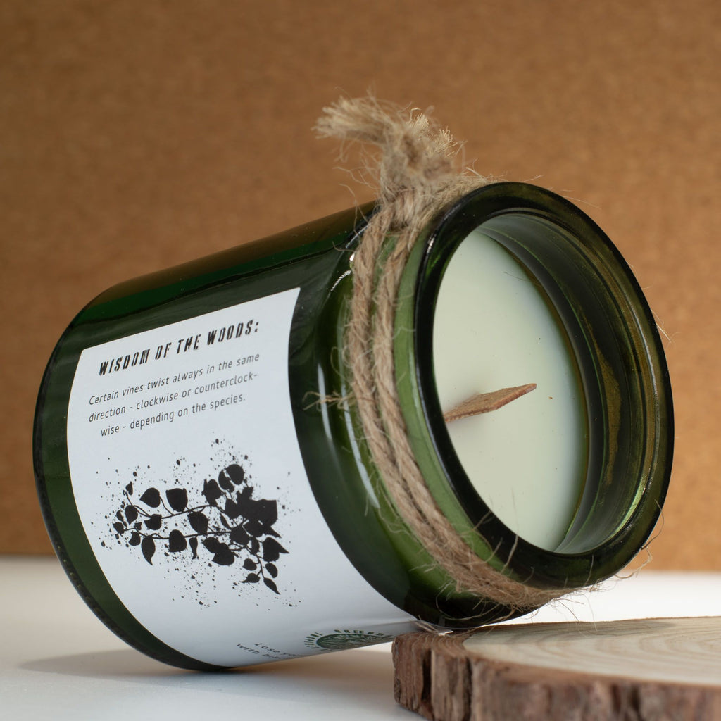 Candela in cera di soia Greenman — Vigna al crepuscolo