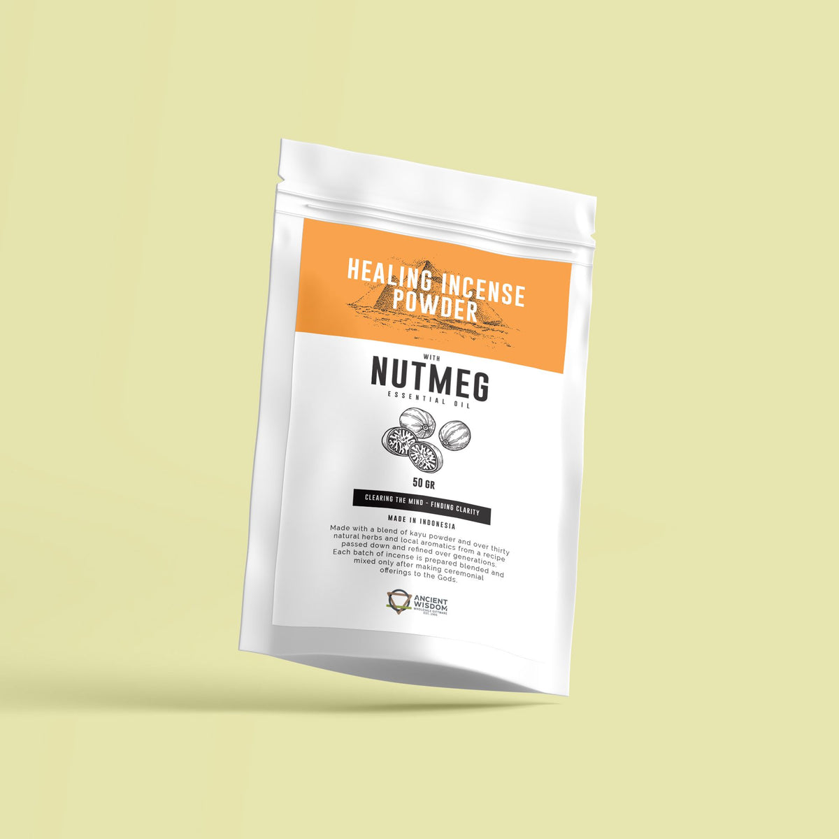 Incenso in polvere — Noce moscata 50 g