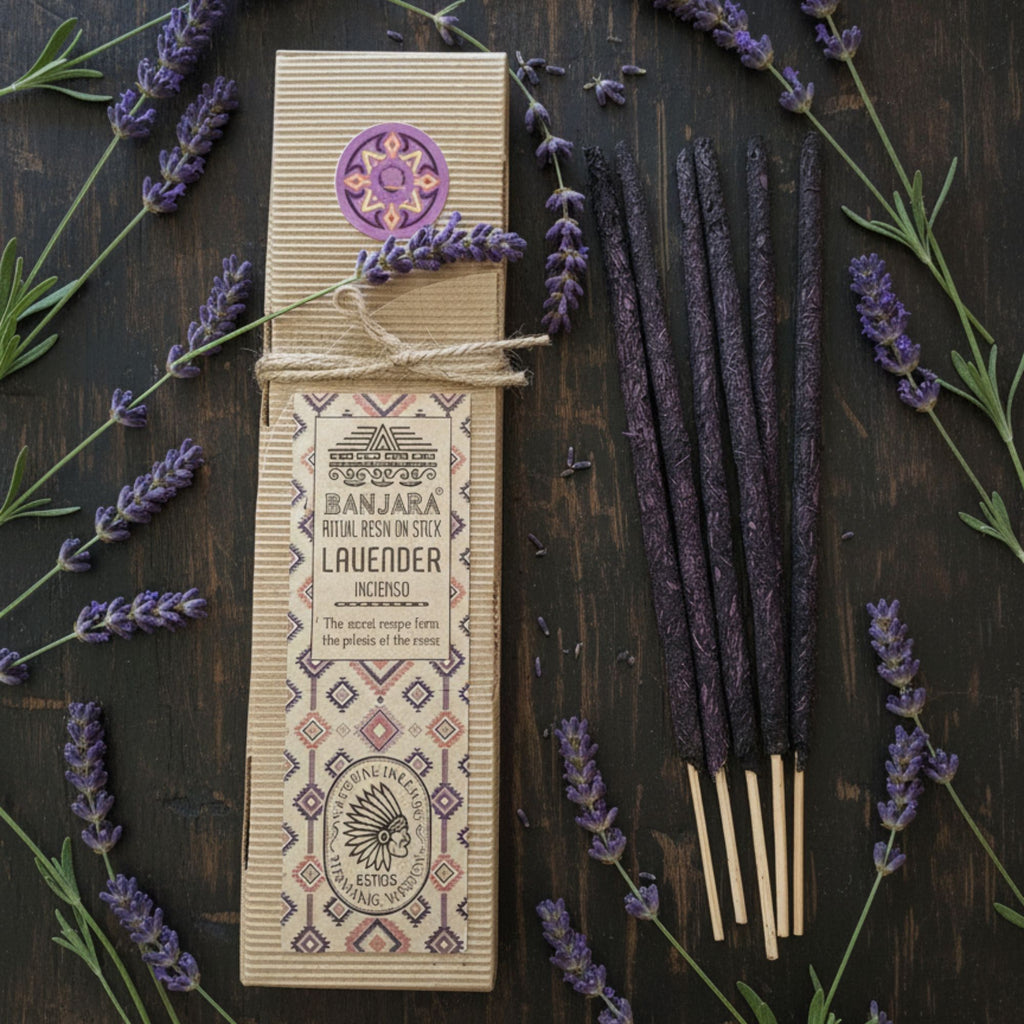 Incenso in resina su bastoncino Ritual — Lavanda