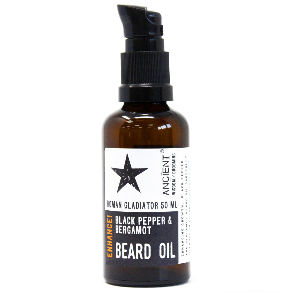 Olio da barba — Gladiatore romano — 50 ml