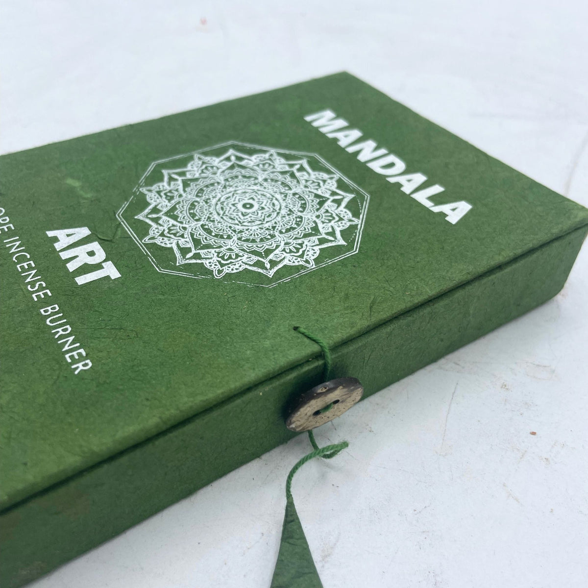 Set incenso a corda e portaincenso — Mandala floreale