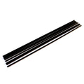 Bastoncini neri in fibra per diffusori — 25 cm × 4 mm