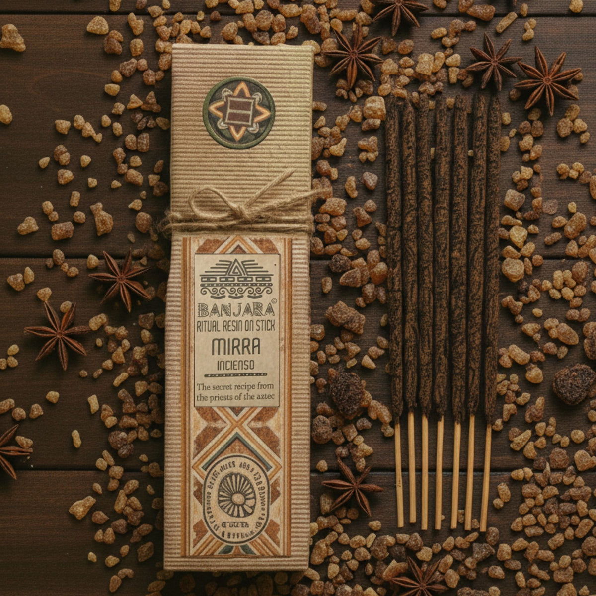 Incenso in resina su bastoncino Ritual — Mirra