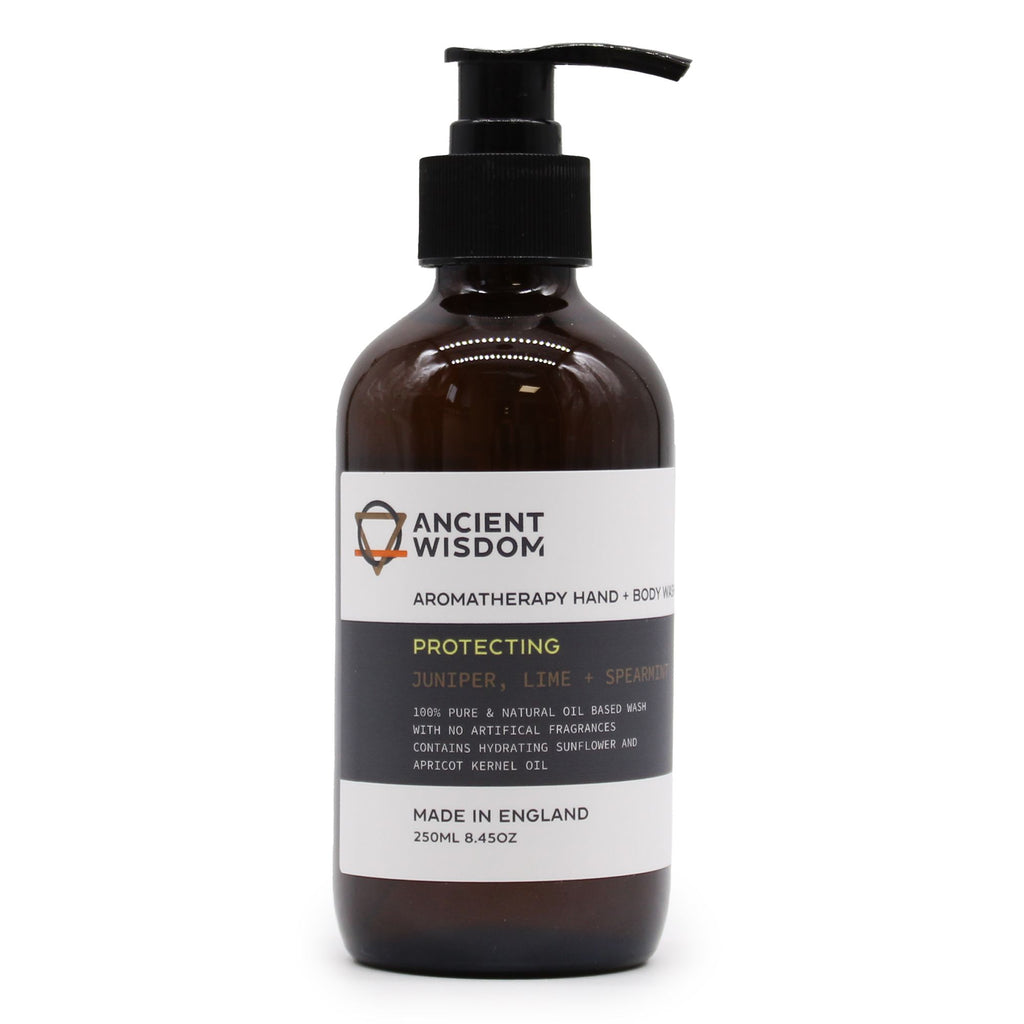 Detergente mani e corpo — Ginepro, lime e menta verde — 250 ml