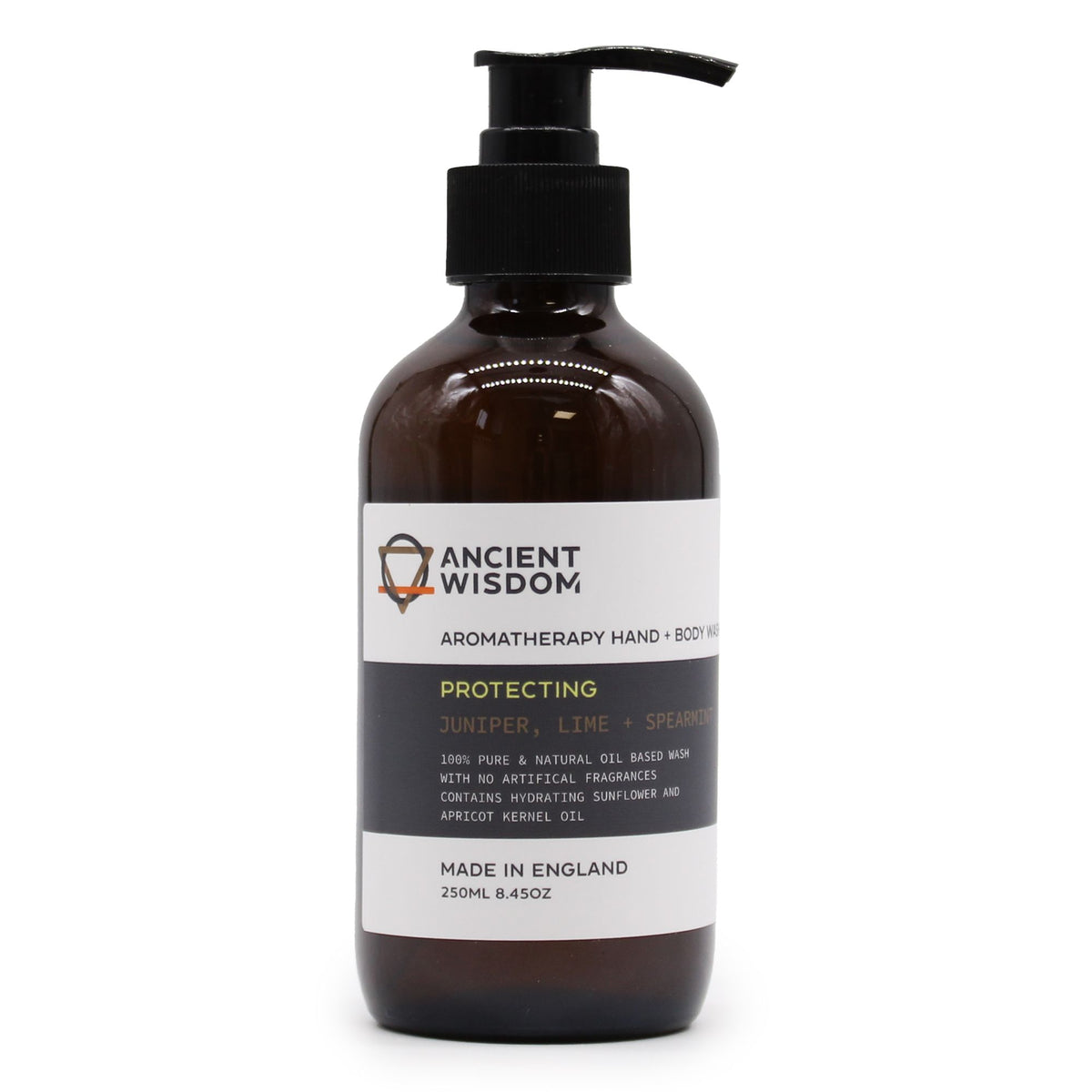 Detergente mani e corpo — Ginepro, lime e menta verde — 250 ml