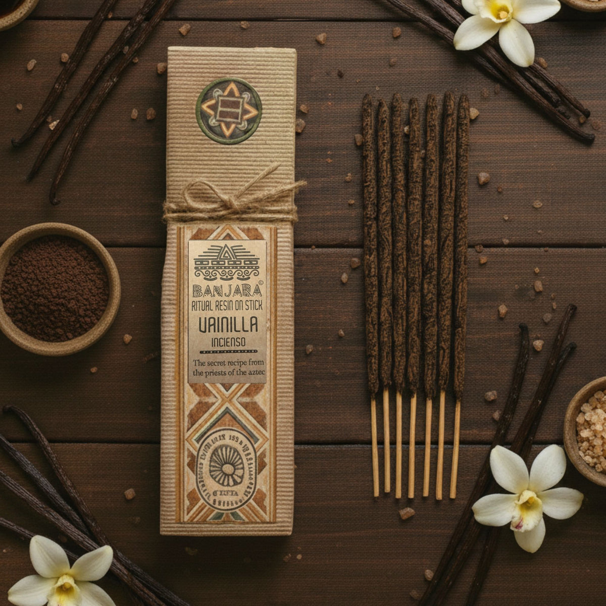 Incenso in resina su bastoncino Ritual — Vaniglia