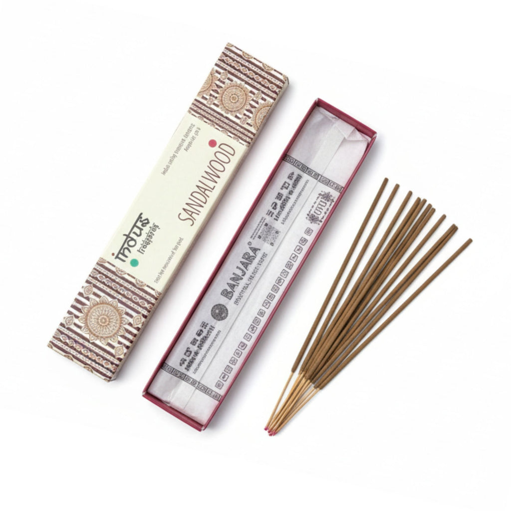 Incenso in bastoncini Tesori dell’Indo — Sandalo — 15 g