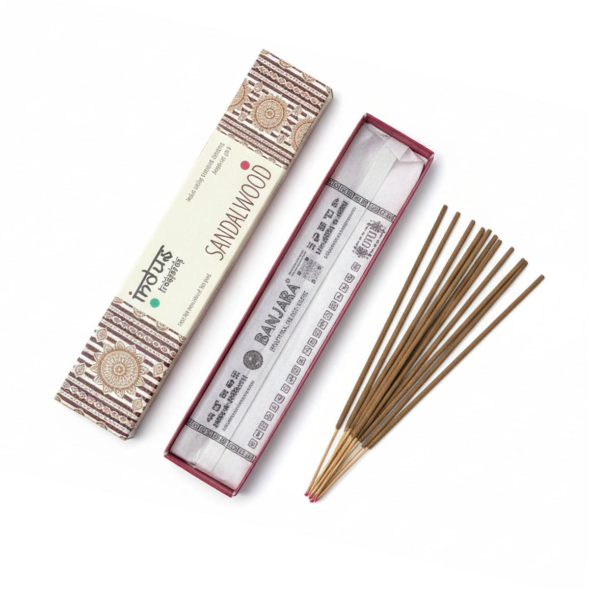 Incenso in bastoncini Tesori dell’Indo — Sandalo — 15 g