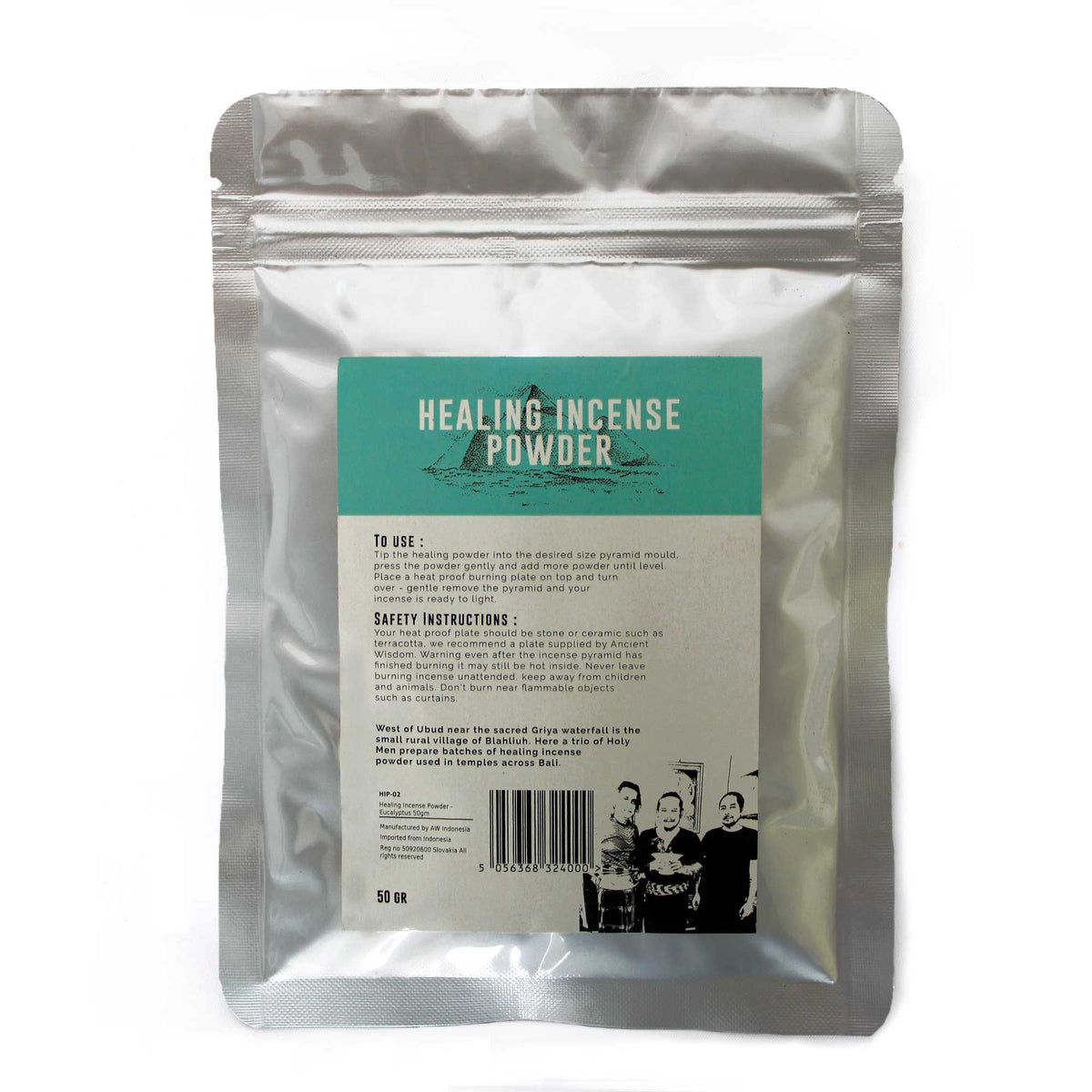 Incenso in polvere — Eucalipto 50 g