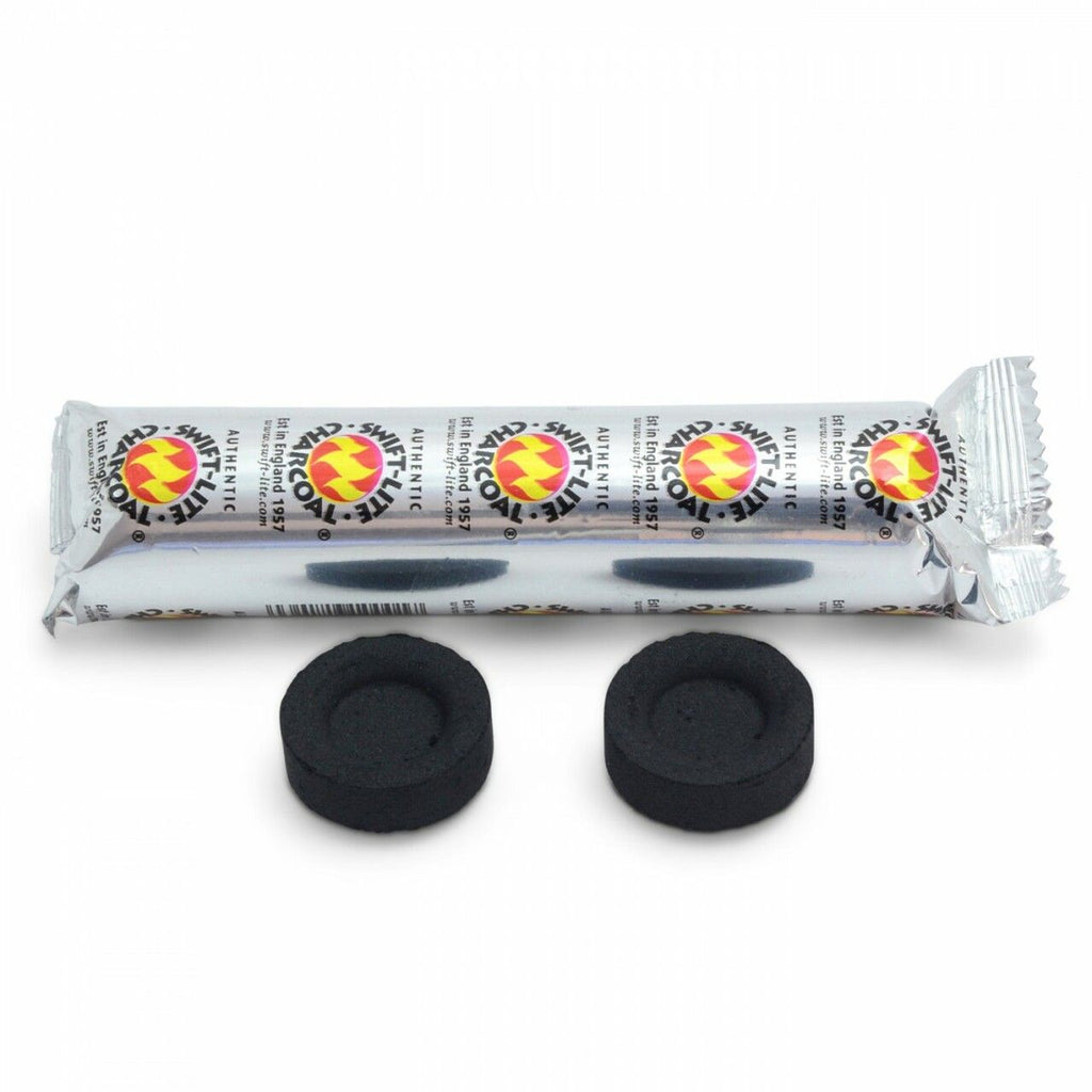 Carboncini per incenso — 10 pezzi