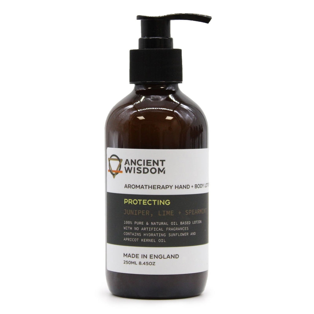Lozione mani e corpo — Ginepro, lime e menta verde — 250 ml