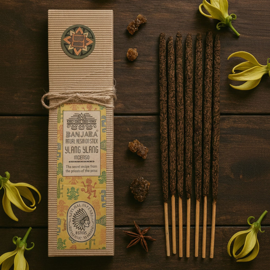 Incenso in resina su bastoncino Ritual — Ylang ylang
