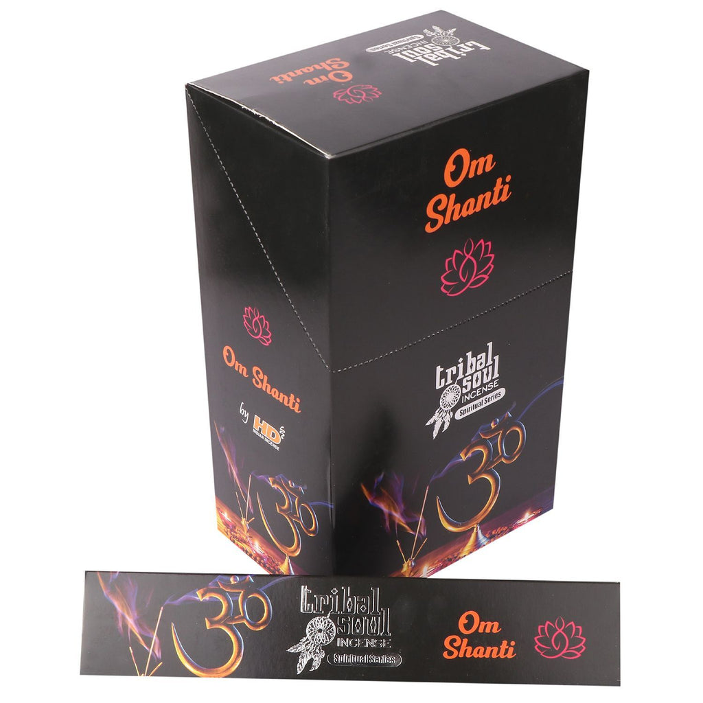Set incenso e portaincenso in ceramica Tribal Soul — Om della pace