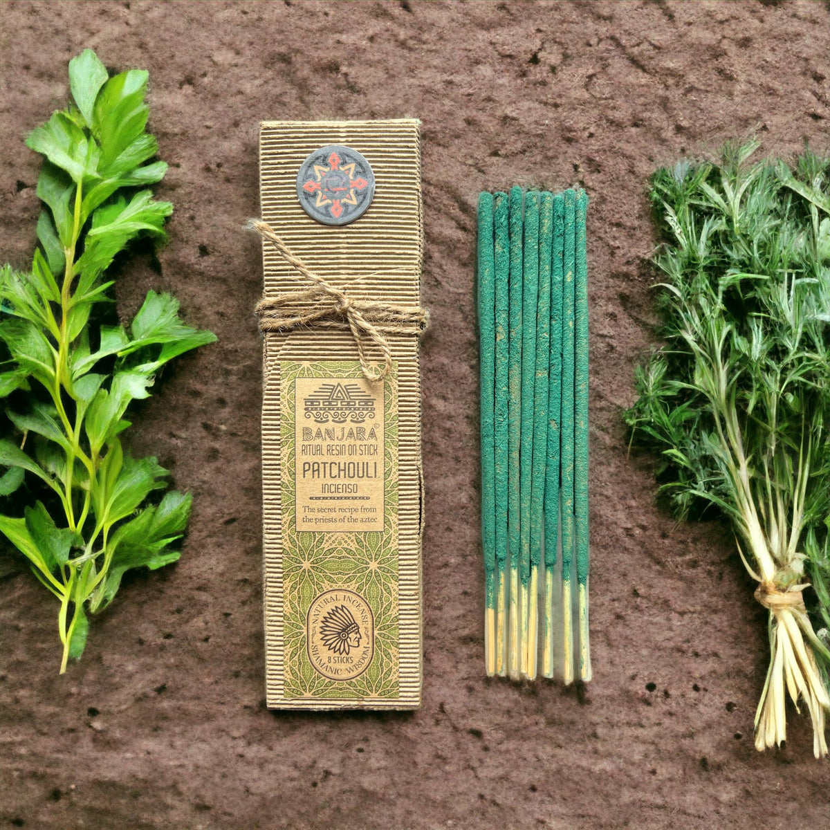 Incenso in resina su bastoncino Ritual — Patchouli