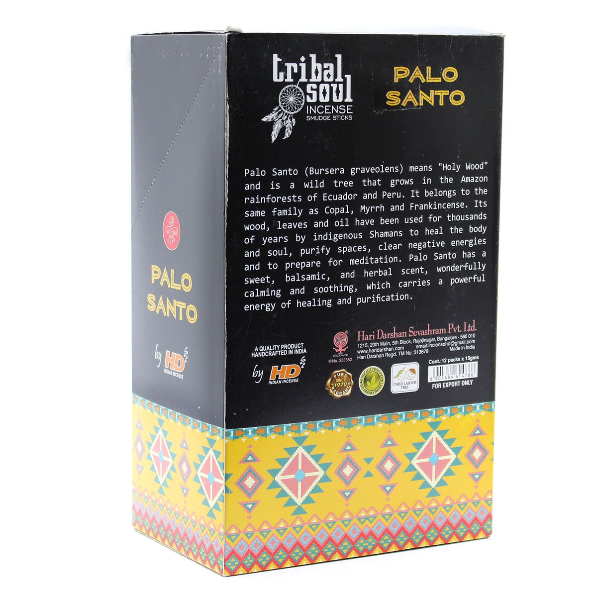 Incenso in bastoncini Tribal Soul — Palo Santo