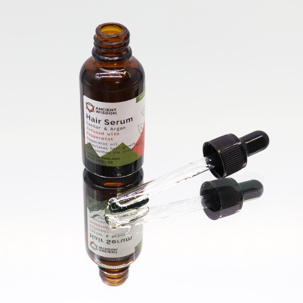 Siero per capelli — Menta piperita — 30 ml