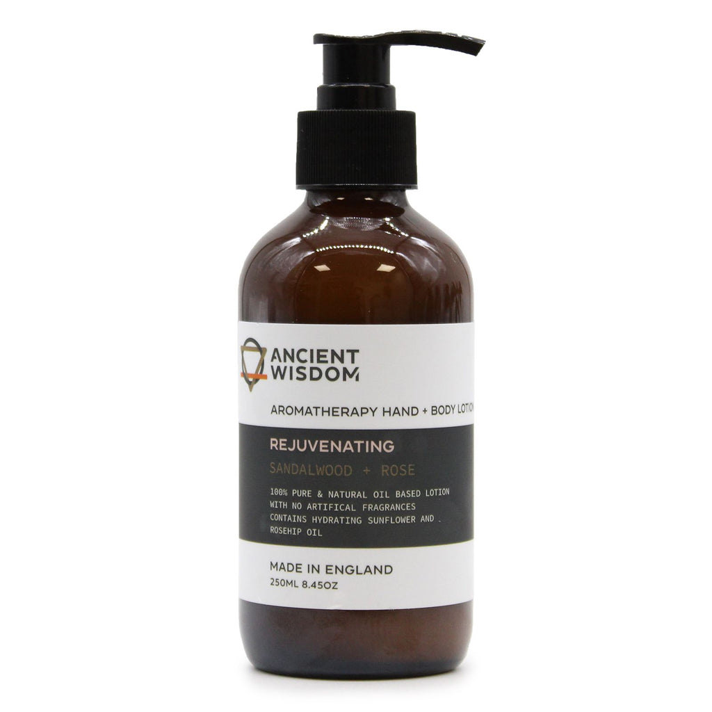 Lozione mani e corpo — Sandalo e rosa — 250 ml