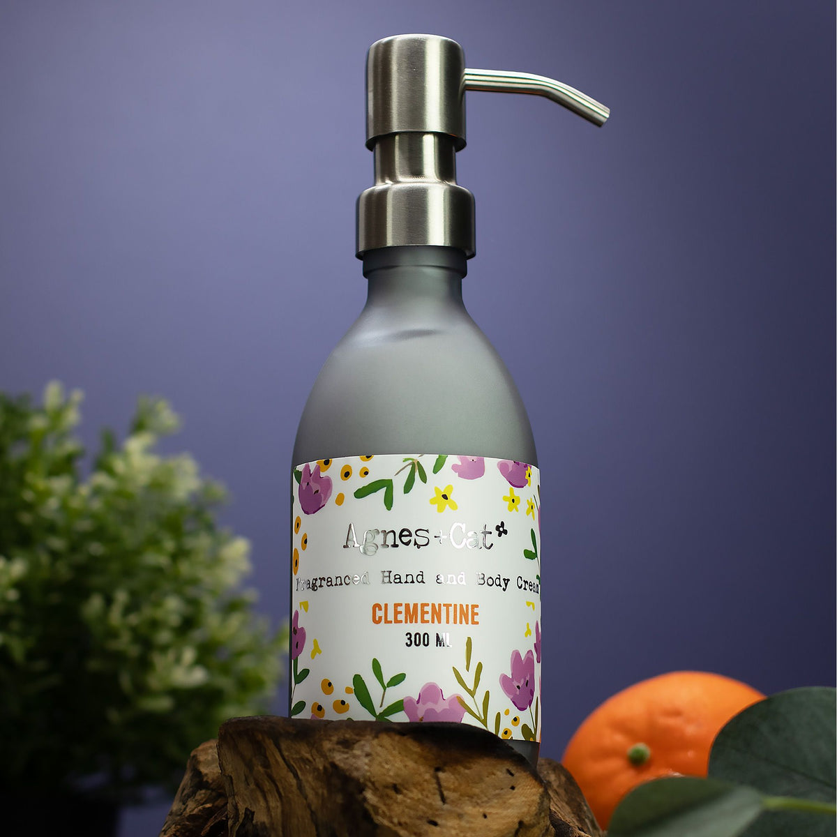 Crema mani e corpo Agnes + Cat — Clementina — 300 ml