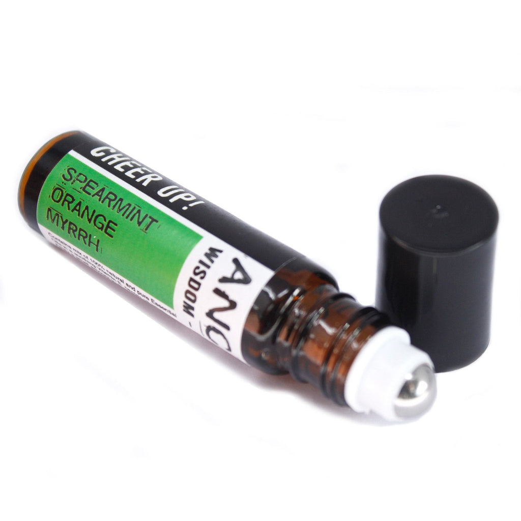 Miscela di oli essenziali con applicatore a sfera — Buonumore — 10 ml