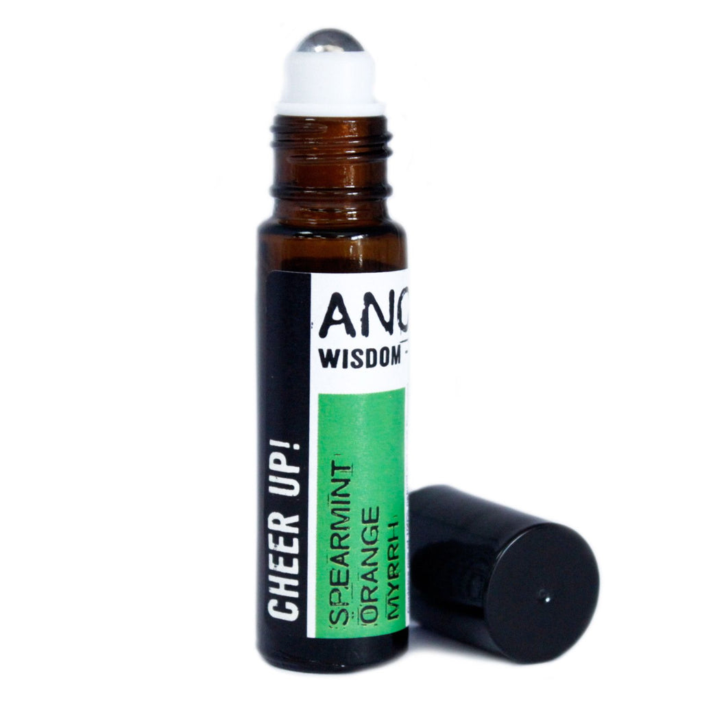 Miscela di oli essenziali con applicatore a sfera — Buonumore — 10 ml
