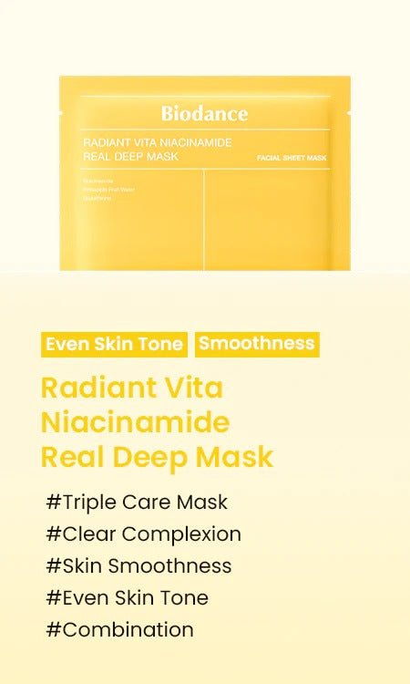 Biodance — Maschera viso alla niacinamide in idrogel - Kōdō.boutique