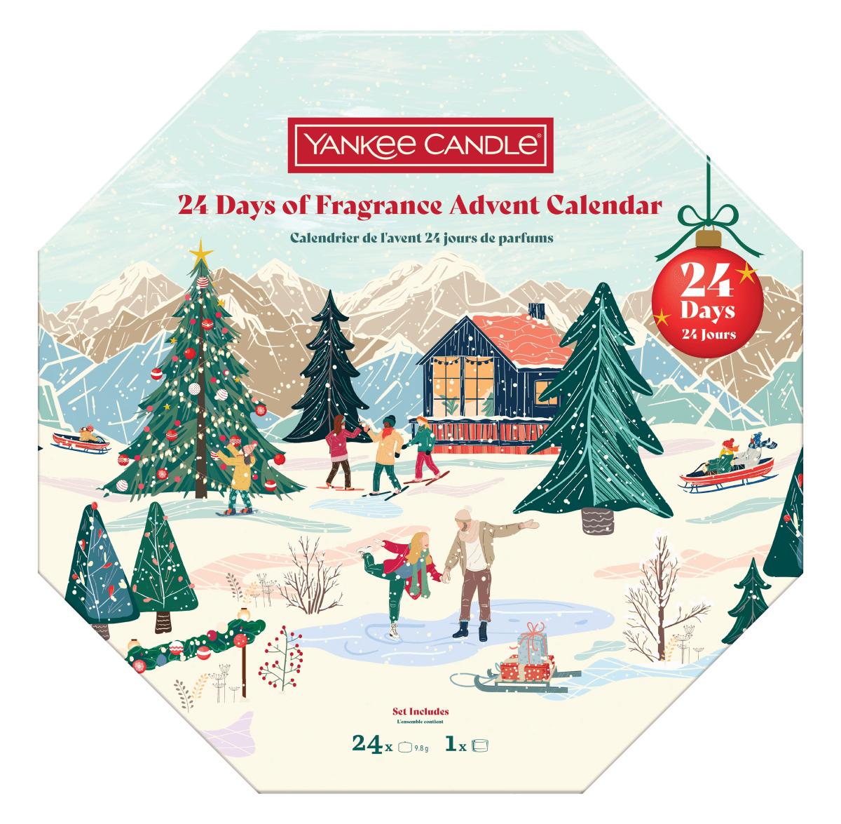 Calendario dell’Avvento Ghirlanda 24 Giorni di Fragranza - Kōdō.boutique