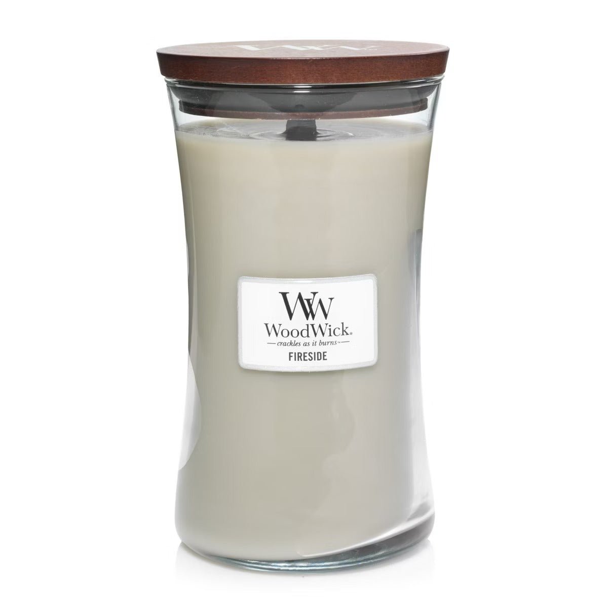 Candela Clessidra Grande, Fireside Wood Wick - Kōdō.boutique