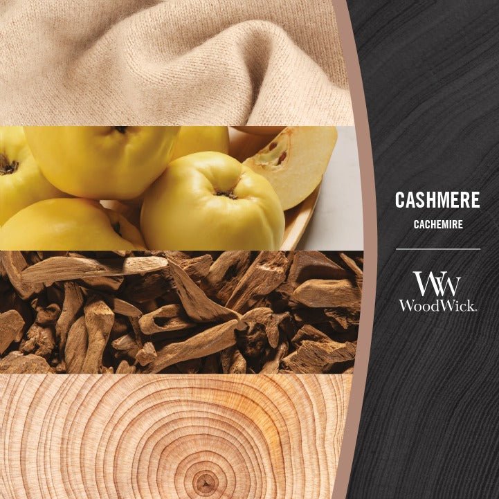 Candela Clessidra Media, Cashmere Wood Wick - Kōdō.boutique