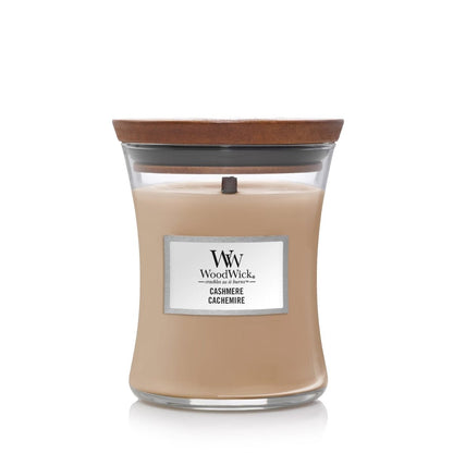 Candela Clessidra Media, Cashmere Wood Wick - Kōdō.boutique
