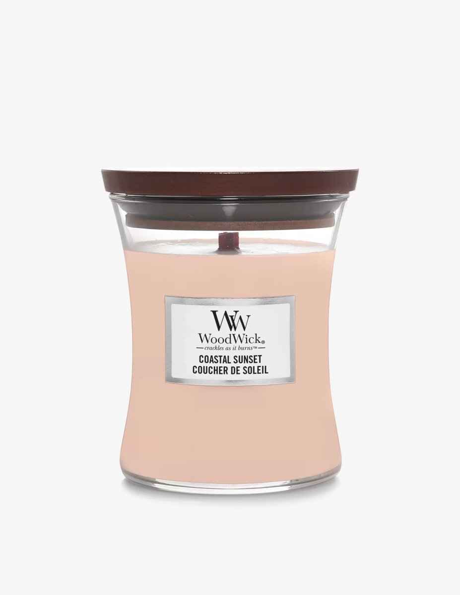 Candela Clessidra Media, Coastal Sunset Wood Wick - Kōdō.boutique
